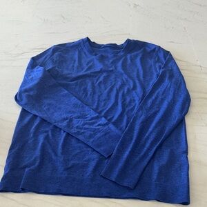 lululemon athletica Blue Long Sleeve Tee